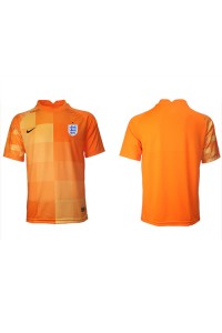 Fotbalové Dres Anglie Brankářské Venkovní Oblečení MS 2022 Krátký Rukáv